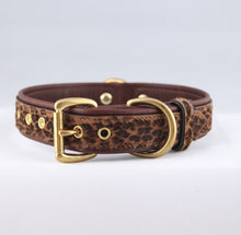 Load image into Gallery viewer, Genuine Leather Dog Collar: Monroe Collar